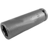 Long 6 Point Magnetic Bolt Clearance SAE Socket for 1/4" Square Drive, 11/32 x 1-3/4" Long redirect to product page